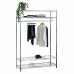 Trådreol Wirefix 46x122x200 h cm