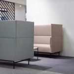 Højrygget sofa, Modena, beige - Image 5