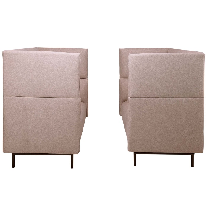 Højrygget sofa, Modena, beige - Image 4