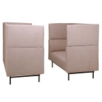 Højrygget sofa, Modena, beige - Image 3