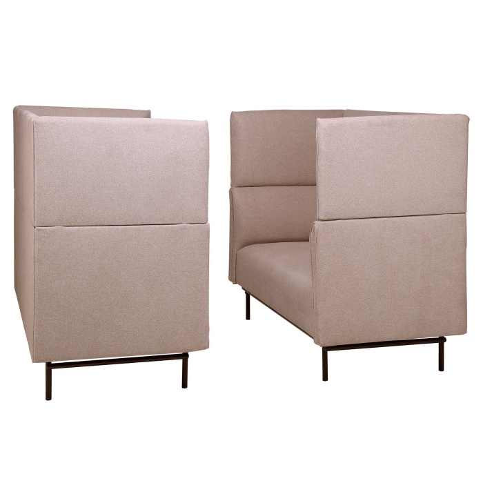 Højrygget sofa, Modena, beige - Image 3