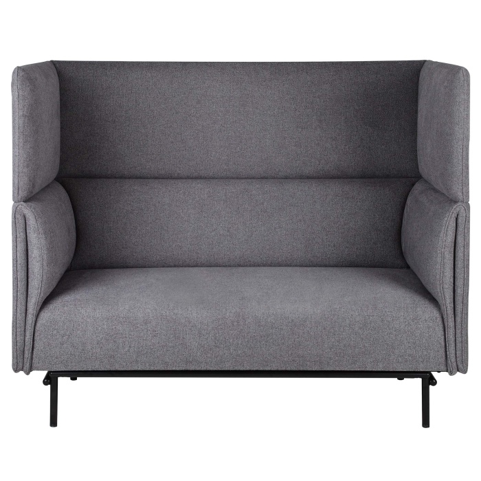 Højrygget sofa, Modena, antracit - Image 1