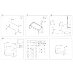 Lavrygget sofa, Modena, antracit - Image 5