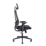 ErgoTek kontorstol m. nakkestøtte - Mørkegrå - Image 4