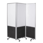 Foldeskærm PZ Flex 180x180 cm m. whiteboard - Image 2