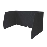 Foldbar bordskærm ECO - Stor