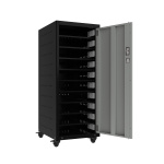 PC-Skab på vogn med 10 rum, inkl. opladning - Image 2