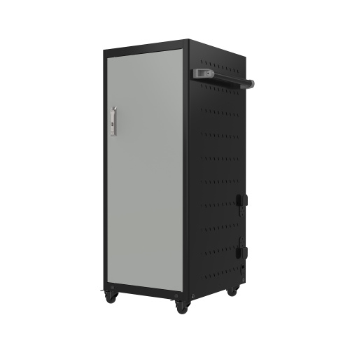 PC-Skab på vogn med 10 rum, inkl. opladning PC-Skab på vogn