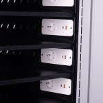 PC-Skab på vogn med 10 rum, inkl. opladning - Image 3