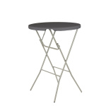 American Ståbord, Ø80 cm, antracit