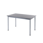 Oporto Base kantinebord, 80x120 cm - Antracit