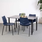 Titus kantinestol - Blå - Image 3