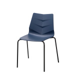 Titus kantinestol - Blå