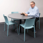 Salina kantinestol - Blå - Image 4