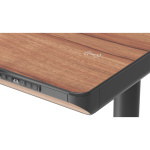 Hæve sænkebord 70x140 cm - SoHo, Valnød - Image 3