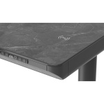 Hæve sænkebord 70x120 cm - SoHo, Marmor look - Image 4