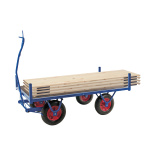 Trækvogn 100x250 cm, blå - Image 2