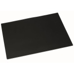 Skriveunderlag Bantex 49x65 cm. Sort