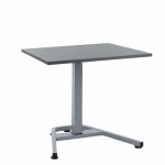 Trainee 60×90 cm, alu stel - Antracit