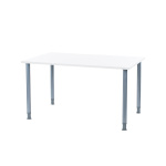 Oporto Futura kantinebord, 130x80 cm, alu stel - Eg - Image 2
