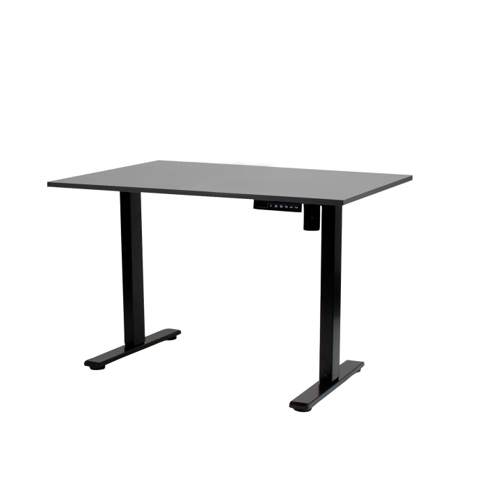 Hæve sænkebord Cadet 60x120 cm, sort stel - Image 1