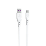 Kabel USB-A til USB Micro TGL3M 1 mtr hvid