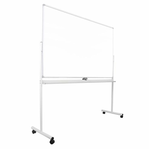 Whiteboard på hjul 120×180 cm, hvid Whiteboard på hjul 120×180 cm, hvid