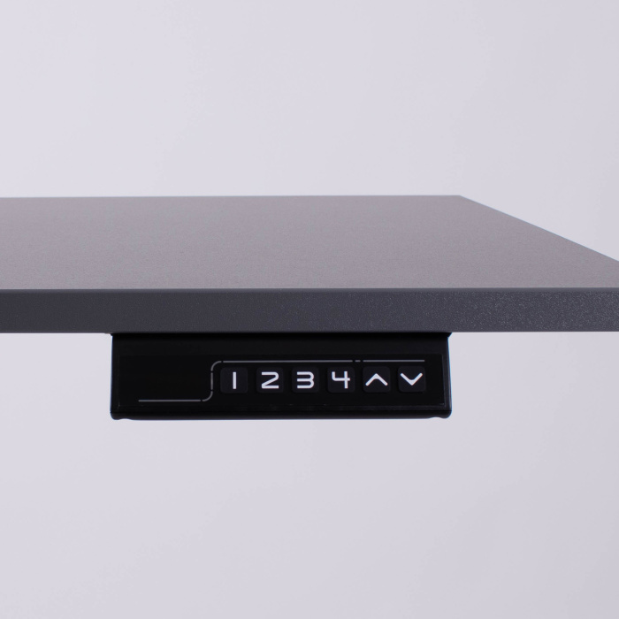 Hæve sænkebord Cadet 80x160 cm, sort stel - Image 3