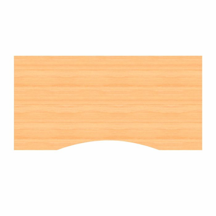 Bordplade med centerbue – 90×180 cm – Bøg Bordplade med centerbue – 90×180 cm - Bøg - Image 1