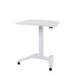 Compact Slim hæve sænkebord bord 50x77 cm - Hvid