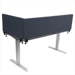 Eco Soft bordskærm - 160x40 cm - Antracit - Image 2