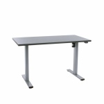 Hæve sænkebord Operator 60x120 cm, alu stel - Antracit