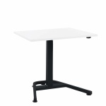 Trainee 60×90 cm, sort stel - Hvid