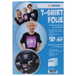 T-shirt folie t/mørke tekstiler A4 Herma (10 ark)