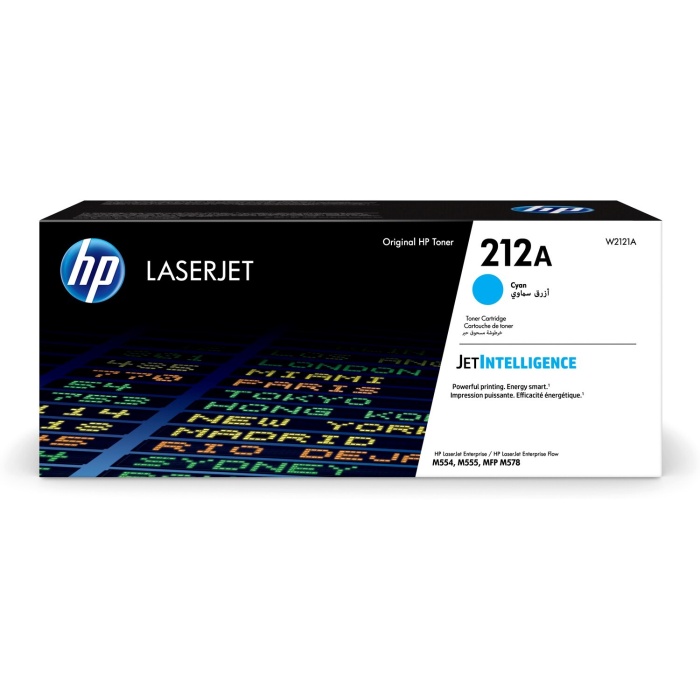 Lasertoner HP 212A W2121A Cyan
