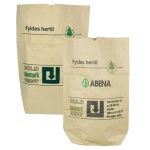 Papirsæk 2-lags 110 liter brun