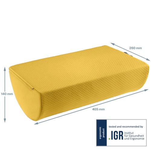 Fodstøtte Leitz Ergo Cosy (gul)