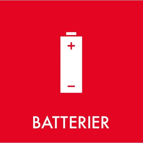 Piktogram BATTERIER