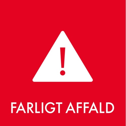 Piktogram FARLIGT AFFALD