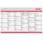 Kontorkalender med flagdage