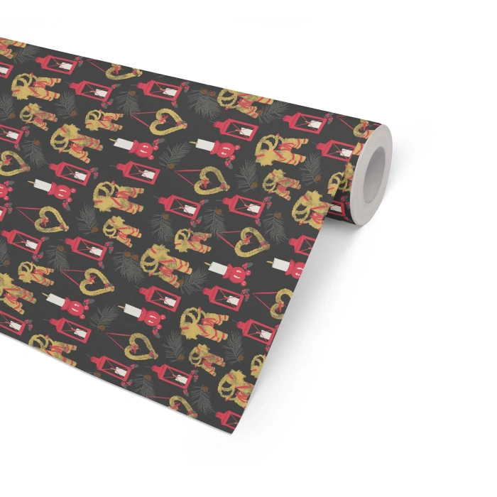 Gavepapir Økonom "Julen Matt" 57 cm. - Image 1