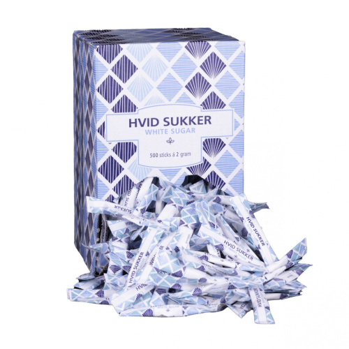 Sukker sticks 2 gr.