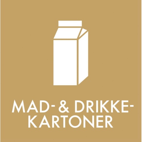 Piktogram MAD- & DRIKKEKARTONER
