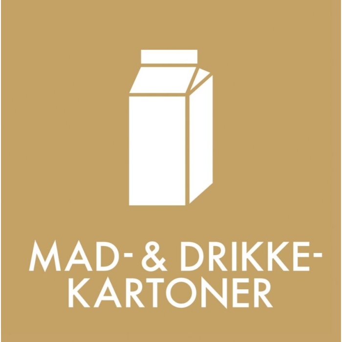 Piktogram MAD- & DRIKKEKARTONER