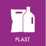 piktogram PLAST 12x12 cm