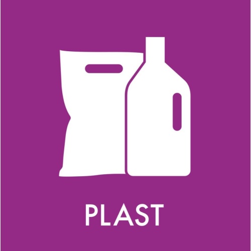 piktogram PLAST 12x12 cm