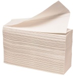 ABENA Care-Ness Excellent håndklædeark 2-lags Z-fold i hvid nyfiber