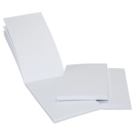 Tjenerblok 6,5 x 13 cm – hvid restaurantblok med 50 blade