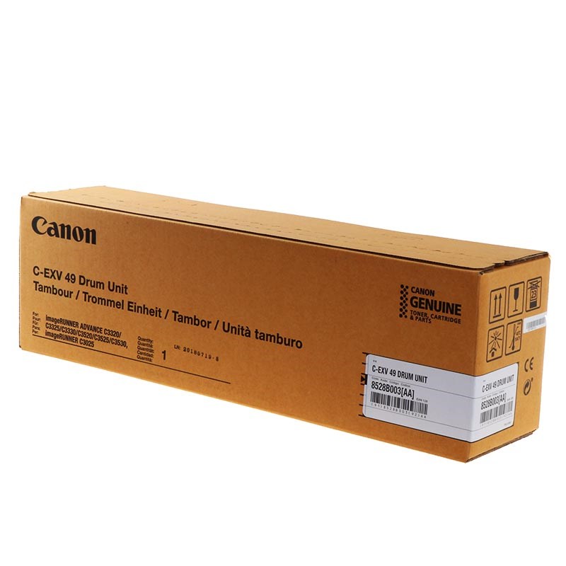 Lasertromle DRUM Canon C-EXV49 (75.000 sider) Canon C-EXV49 lasertromle original drum til imageRUNNER Advance DX C3725i