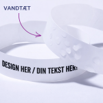 Printbare hvide armbånd Avery L4000-10 til events